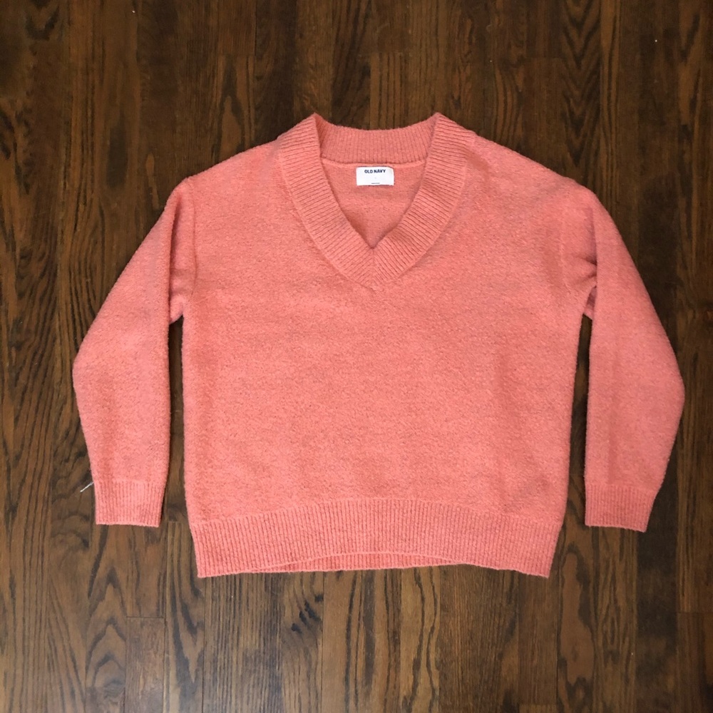 Deep V-Neck Sweater